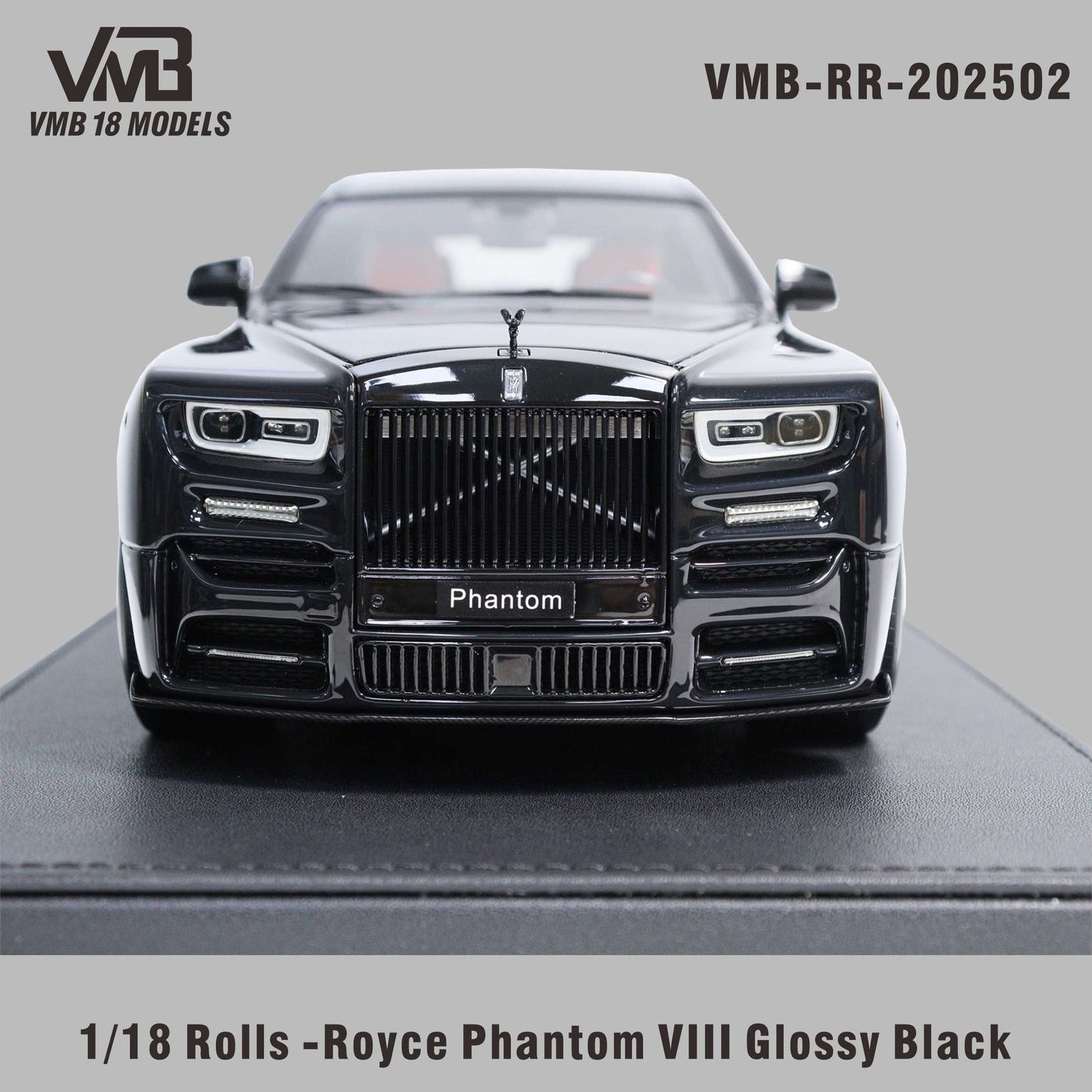 VMB 1:18 Rolls-Royce Phantom VIII Gloss Black