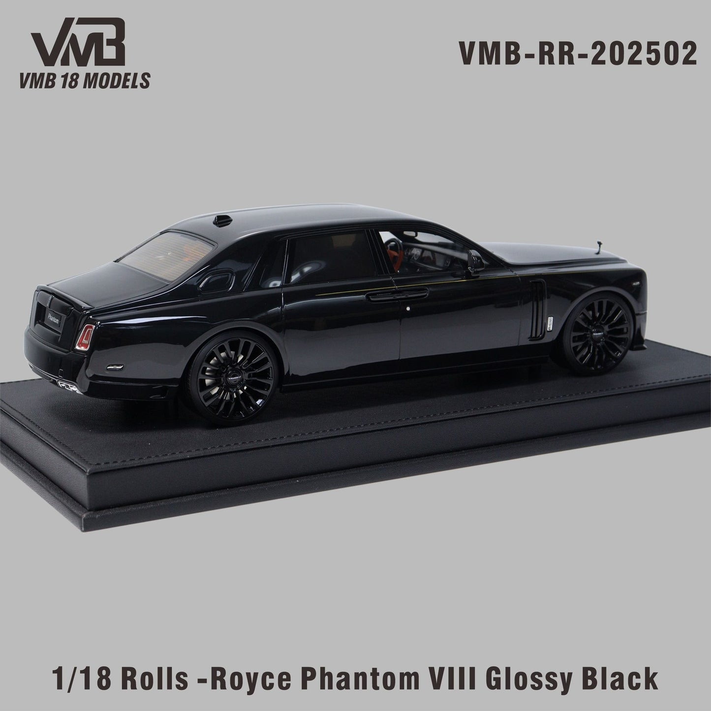 VMB 1:18 Rolls-Royce Phantom VIII Gloss Black