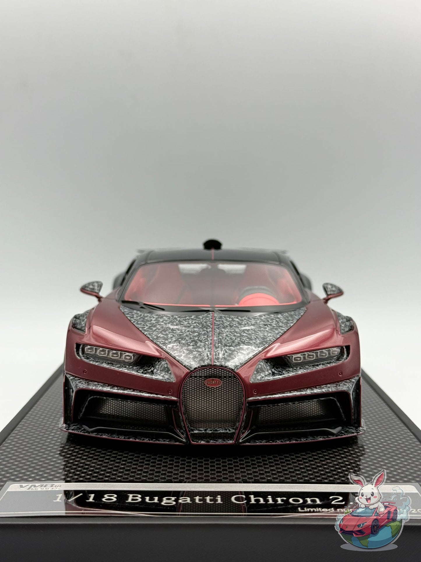 VMB Models 1:18 Mansory Centuria / Bugatti Chiron 2.0 (Red/Carbon)