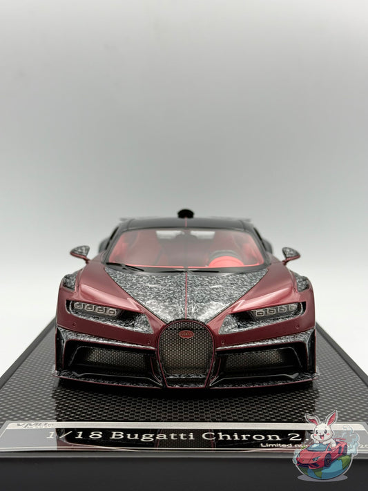 VMB Models 1:18 Mansory Centuria / Bugatti Chiron 2.0 (Red/Carbon)