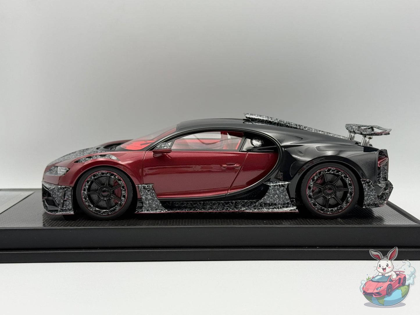 VMB Models 1:18 Mansory Centuria / Bugatti Chiron 2.0 (Red/Carbon)