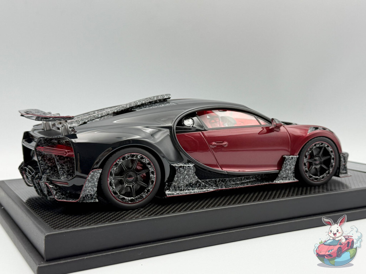 VMB Models 1:18 Mansory Centuria / Bugatti Chiron 2.0 (Red/Carbon)