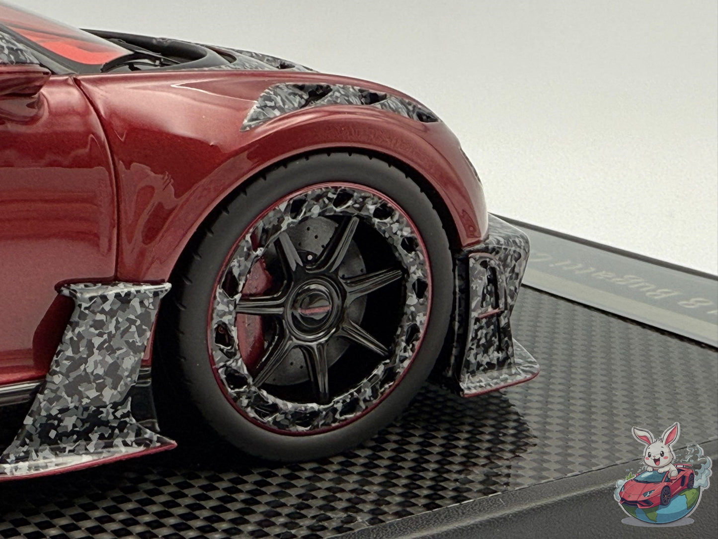 VMB Models 1:18 Mansory Centuria / Bugatti Chiron 2.0 (Red/Carbon)
