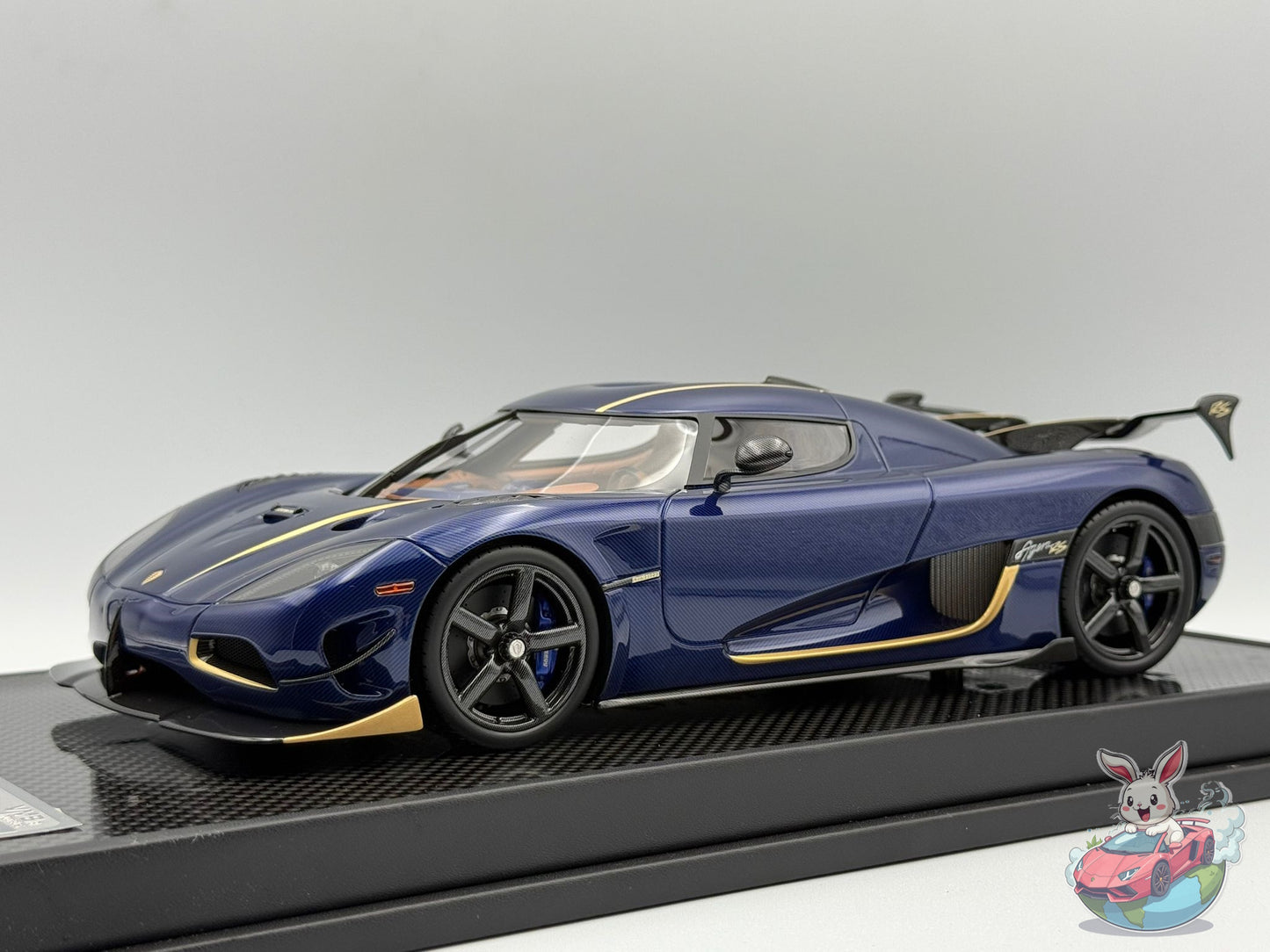 VMB 1:18 Koenigsegg Agera RS 'Blue Carbon'