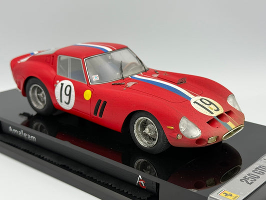 Amalgam 1:18 Ferrari 250 GTO 'Race Weathered'