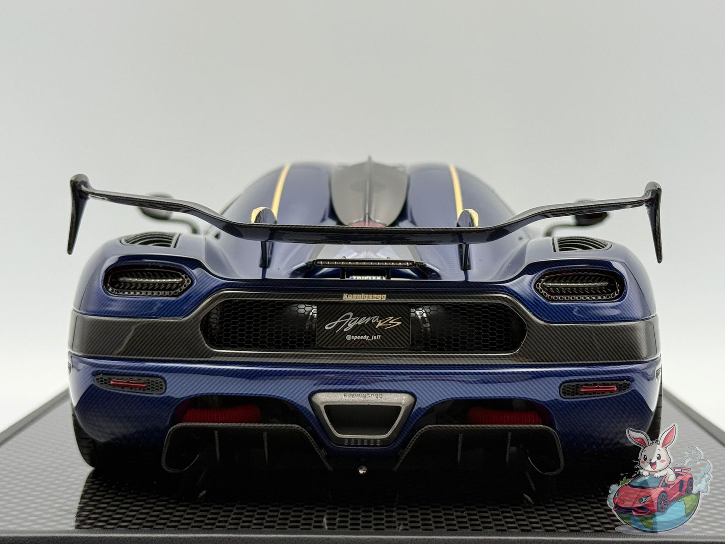 VMB 1:18 Koenigsegg Agera RS 'Blue Carbon'