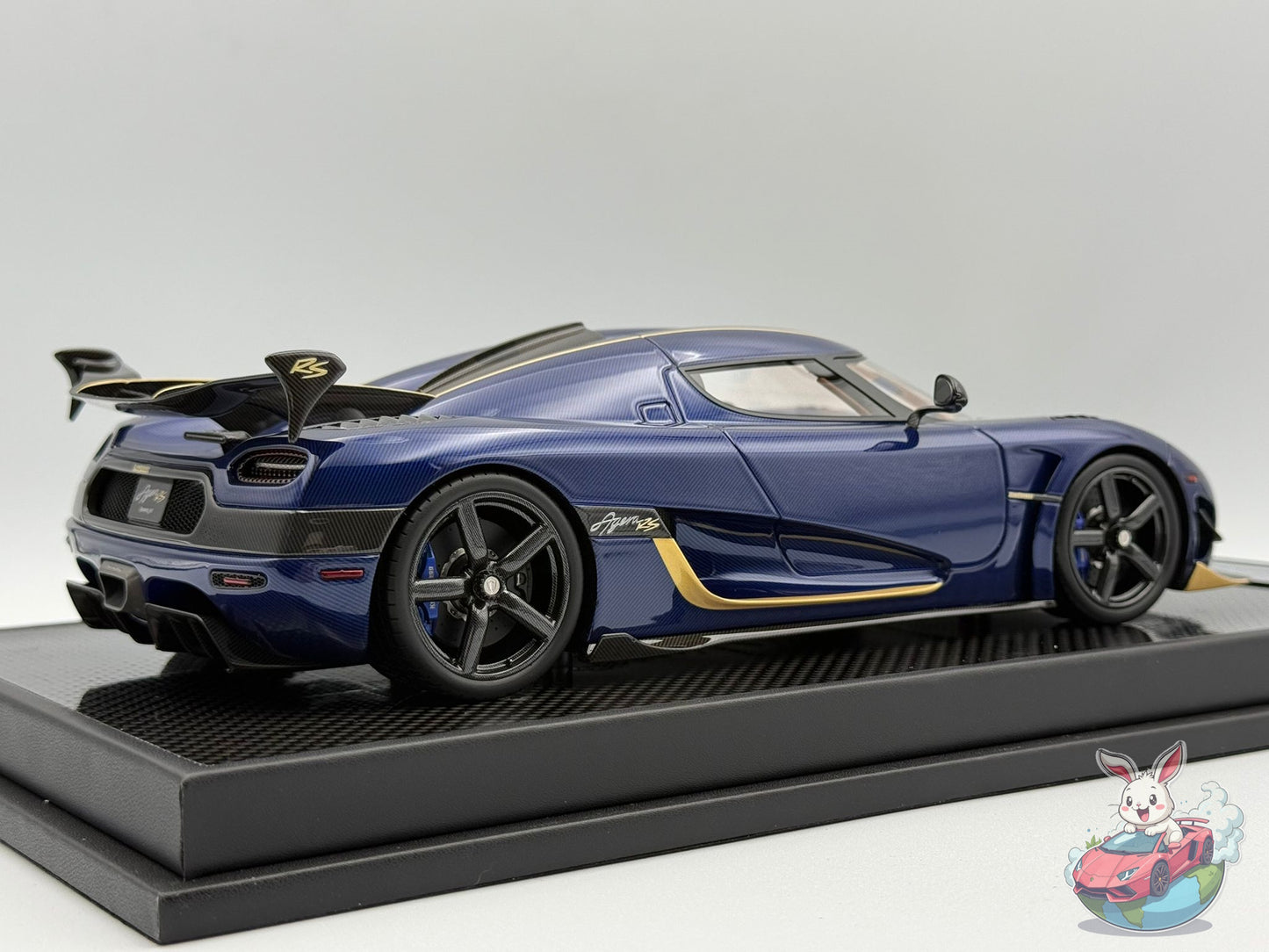 VMB 1:18 Koenigsegg Agera RS 'Blue Carbon'