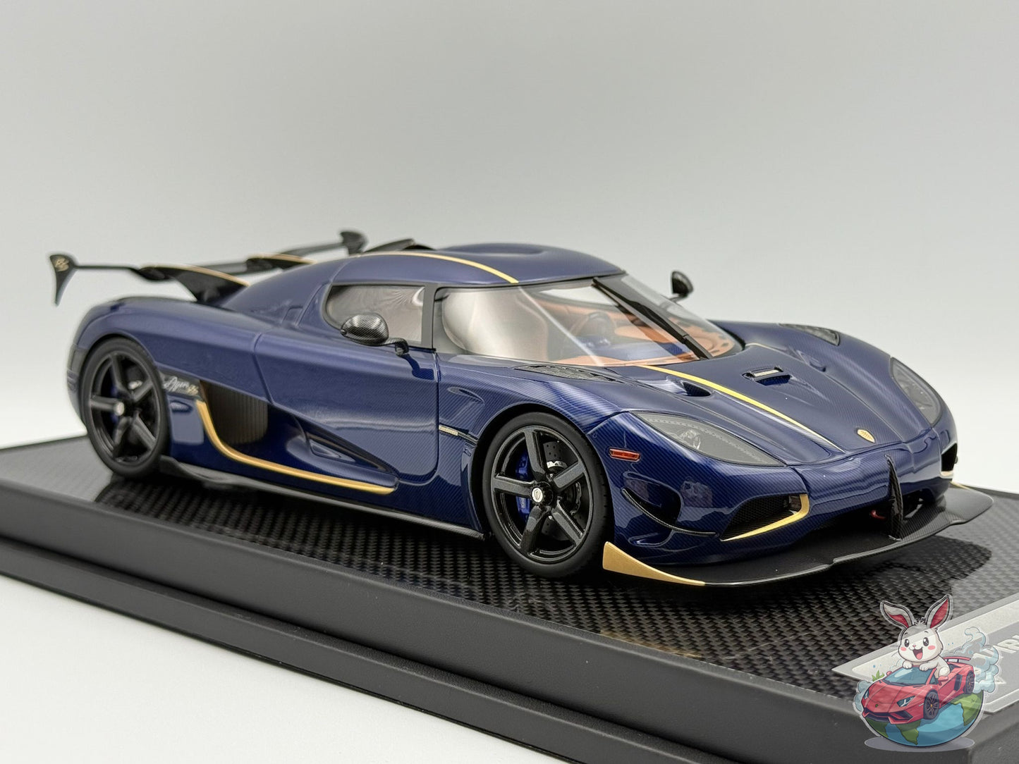 VMB 1:18 Koenigsegg Agera RS 'Blue Carbon'