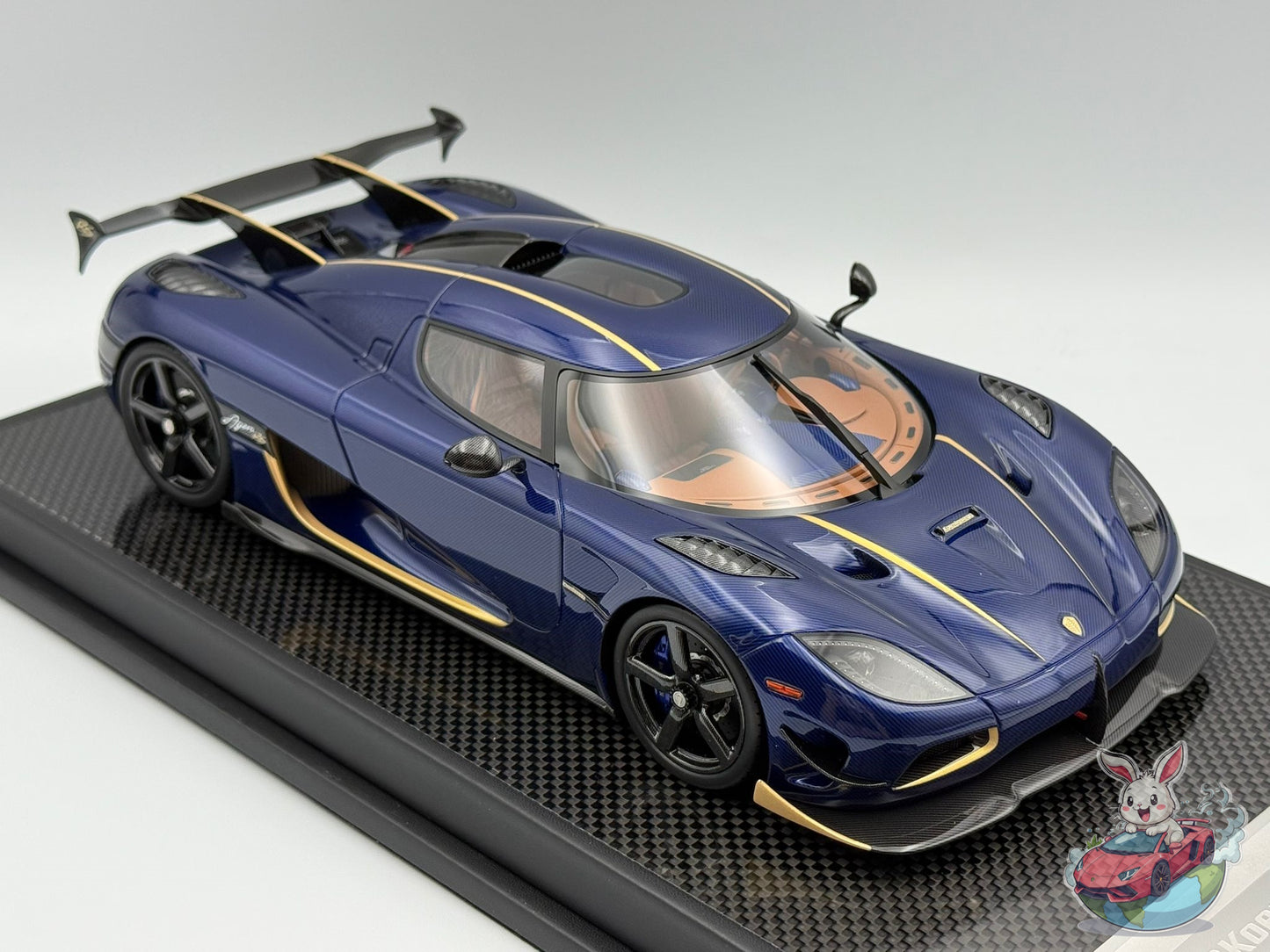 VMB 1:18 Koenigsegg Agera RS 'Blue Carbon'