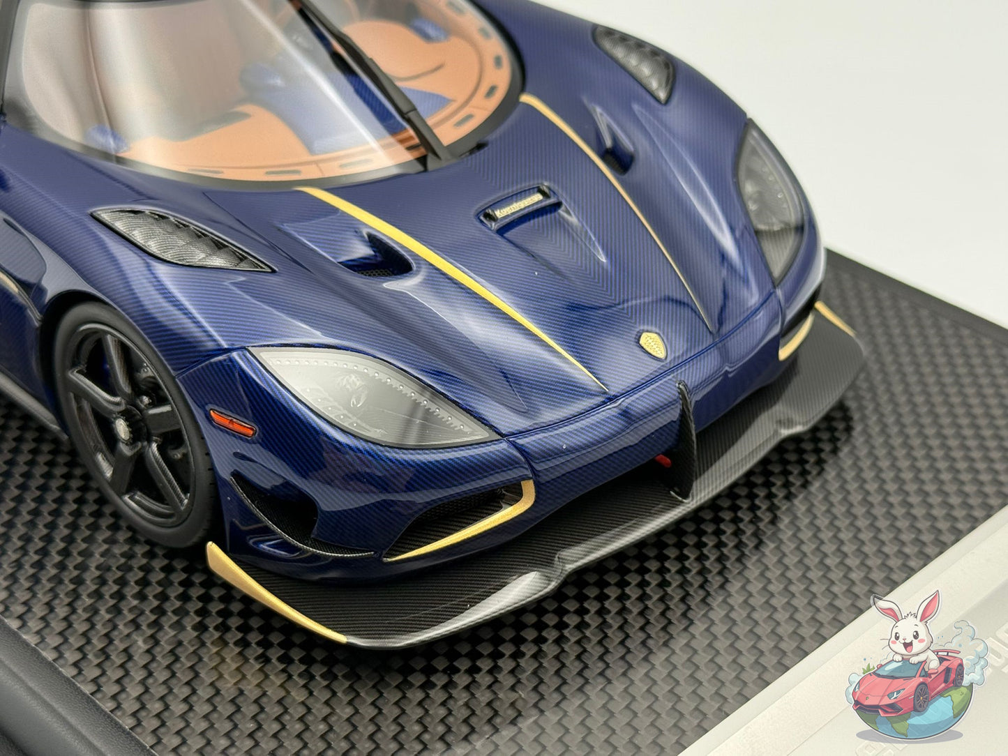 VMB 1:18 Koenigsegg Agera RS 'Blue Carbon'