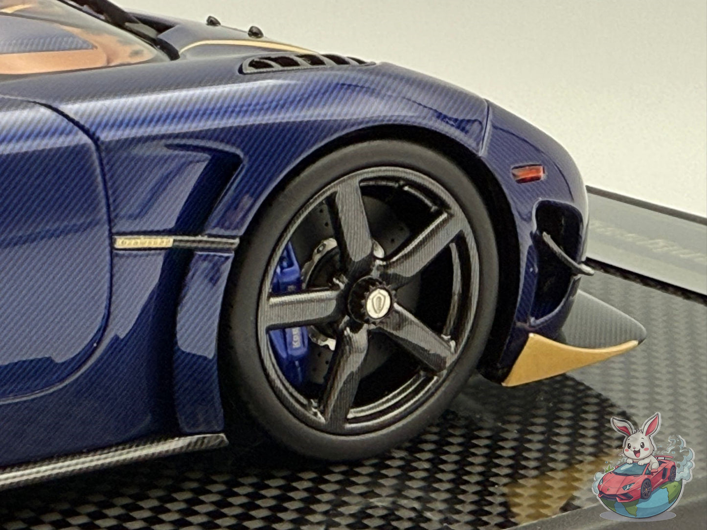 VMB 1:18 Koenigsegg Agera RS 'Blue Carbon'