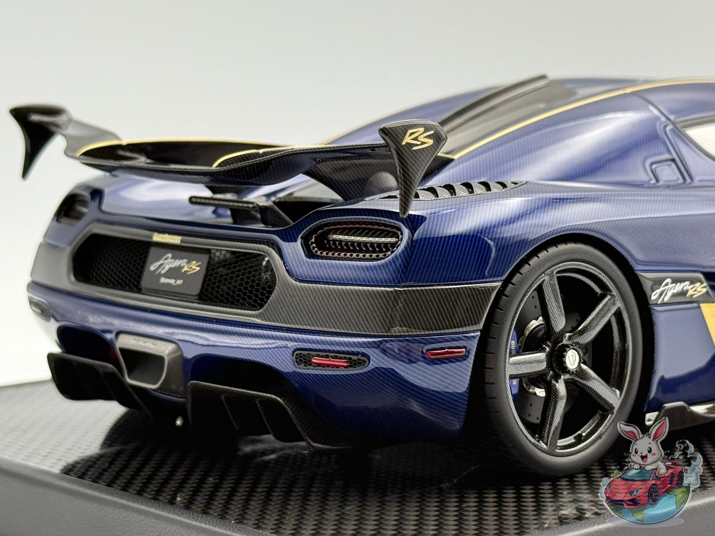 VMB 1:18 Koenigsegg Agera RS 'Blue Carbon'