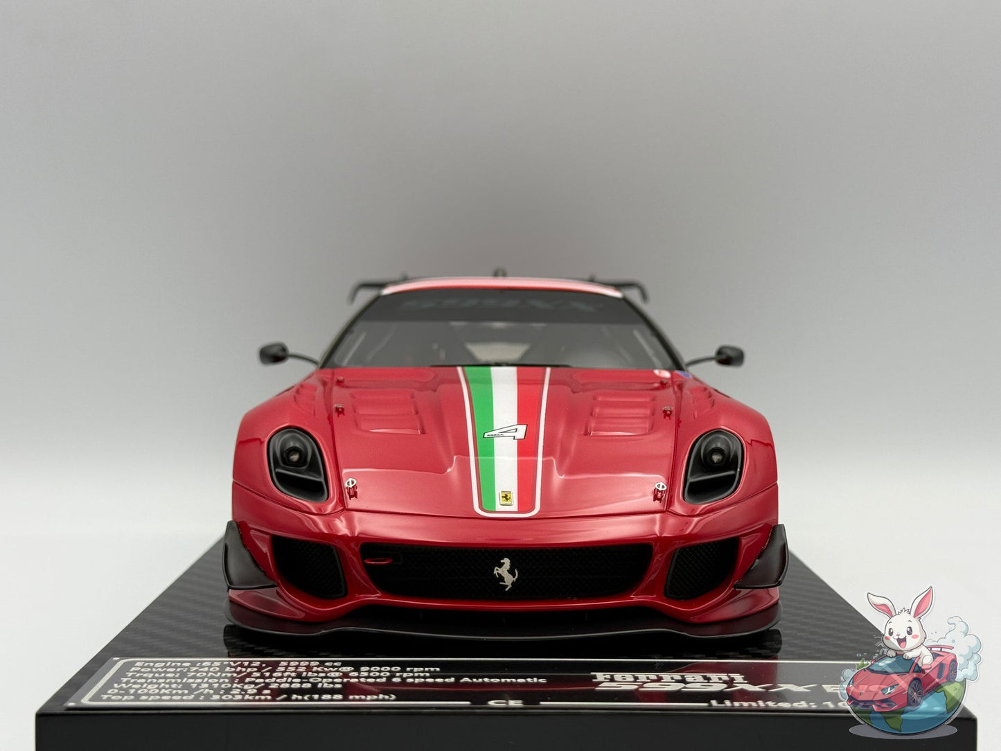 CE 1:18 Ferrari 599XX EVO (Rosso Corsa)