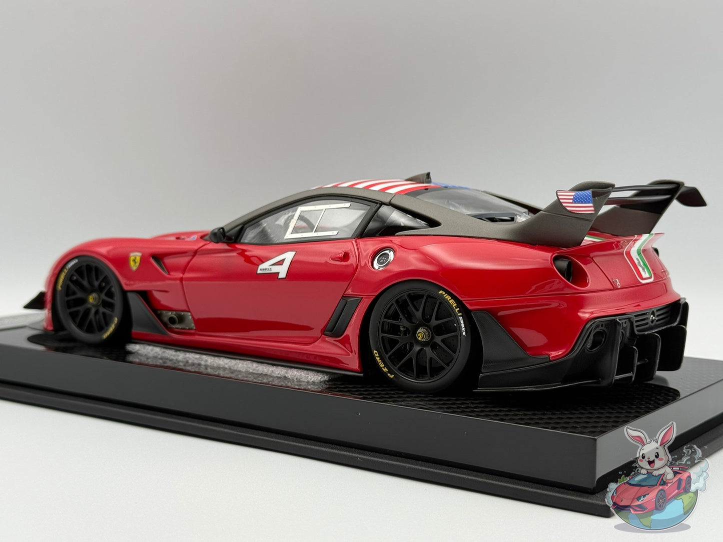 CE 1:18 Ferrari 599XX EVO (Rosso Corsa)