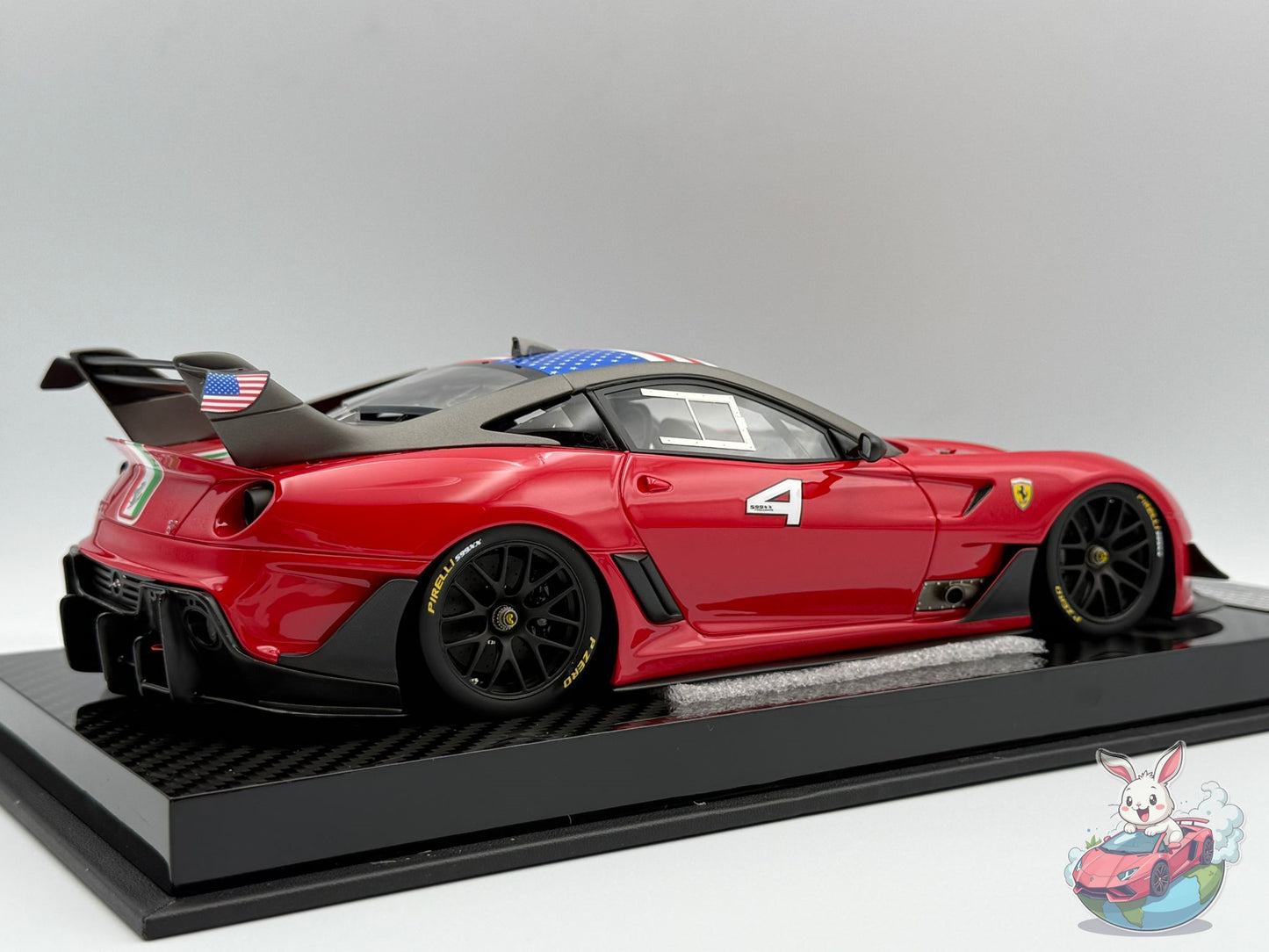 CE 1:18 Ferrari 599XX EVO (Rosso Corsa)
