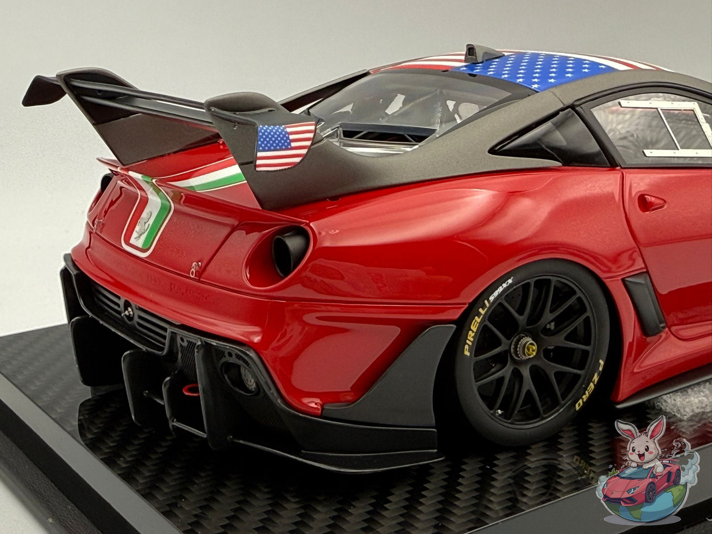 CE 1:18 Ferrari 599XX EVO (Rosso Corsa)