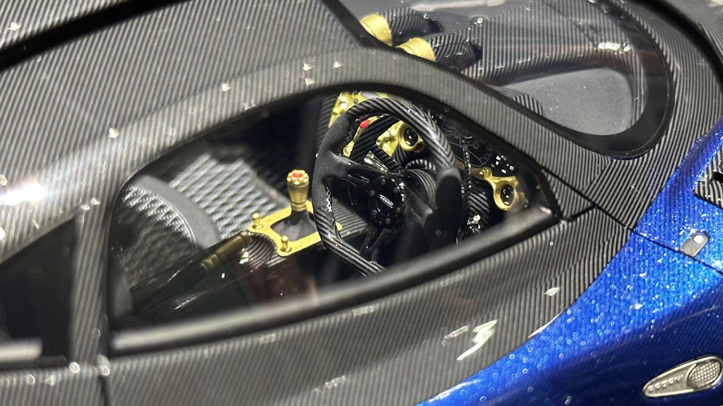 Henson & Heaven 1:18 Pagani Zonda MY (Blue)