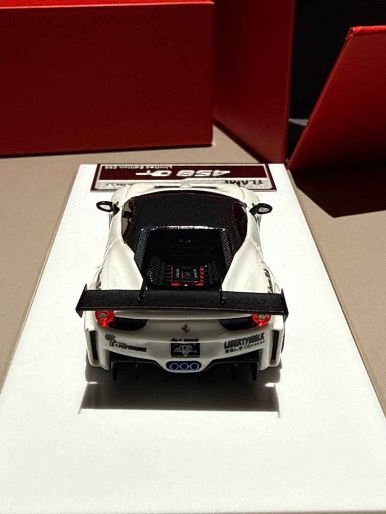 Flame Model 1:64 Ferrari 458 GT Super Silhouette LBWK