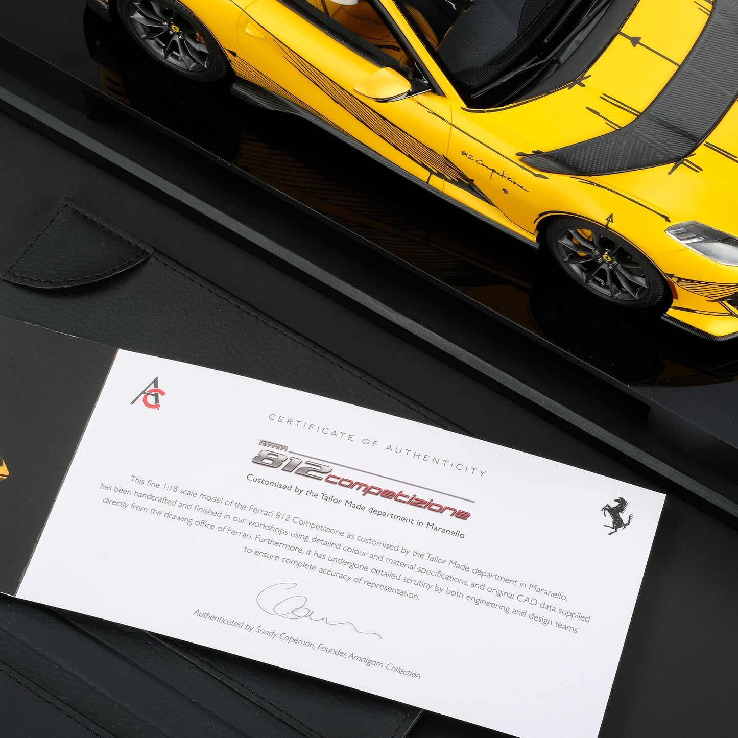 Amalgam 1:18 Ferrari 812 Competizione 'Sketch'