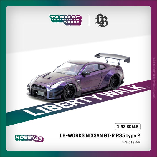 Tarmac Works 1:43 LB-WORKS Nissan GT-R R35 Type 2