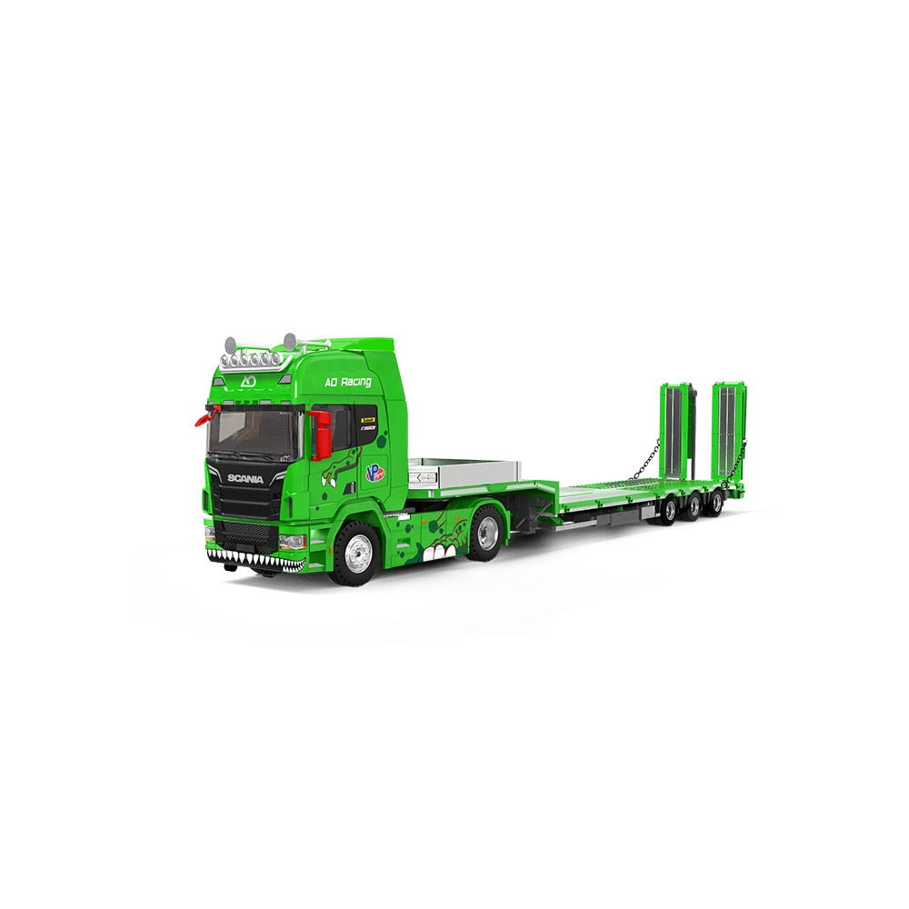 PREORDER SUPCAR 1:64 Scania Transport Trailer Truck ‘Rexy’