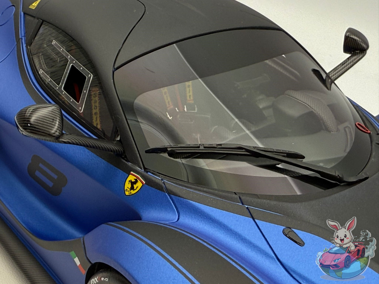 Proraze 1:18 Ferrari FXX-K EVO (Matt Metallic Blue)