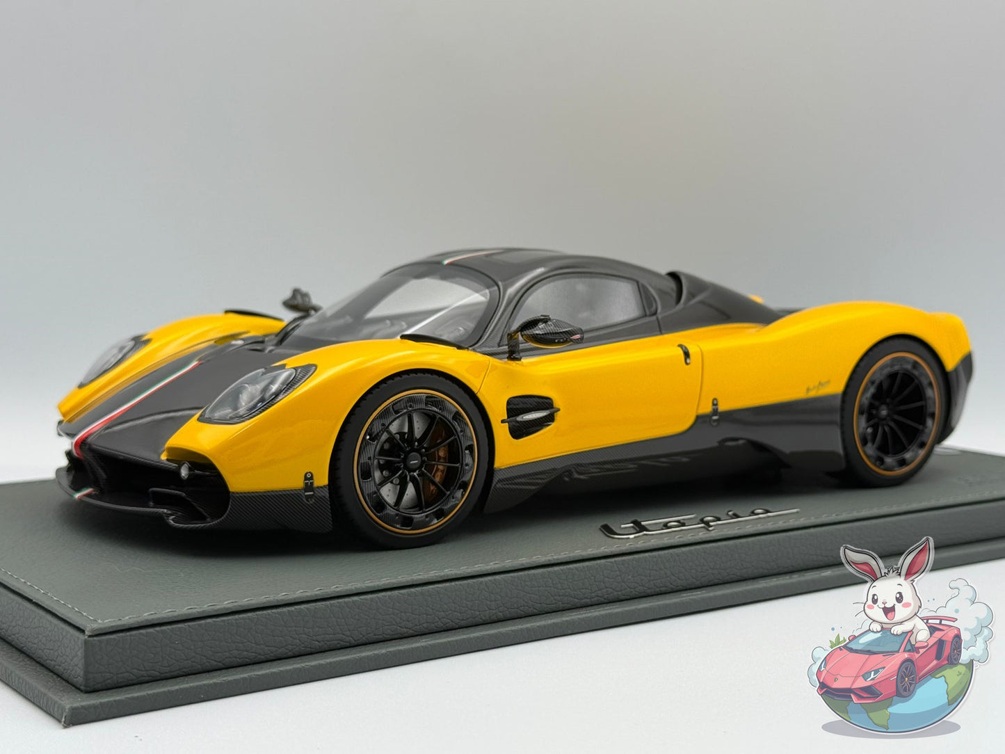 BBR 1:18 Pagani Utopia (Giallo Ginevra)