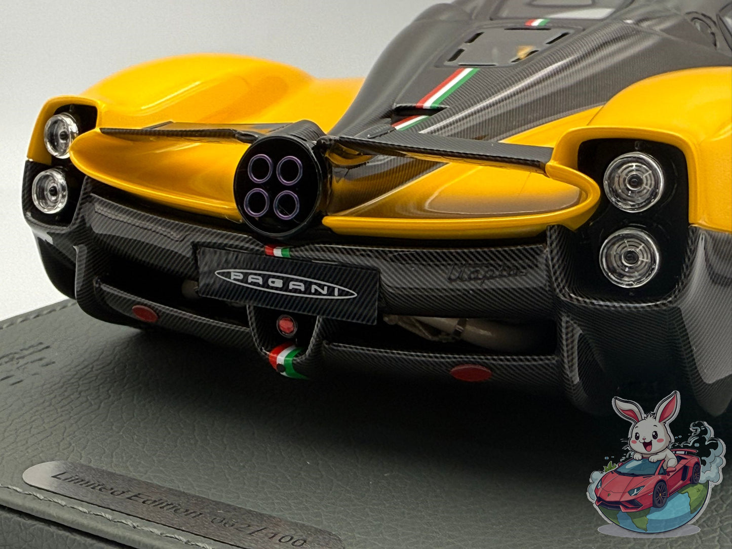 BBR 1:18 Pagani Utopia (Giallo Ginevra)