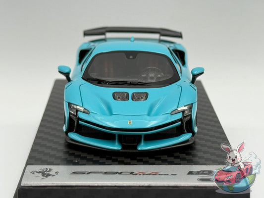 BBR 1:43 Ferrari SF90 XX Stradale (Baby Blue)