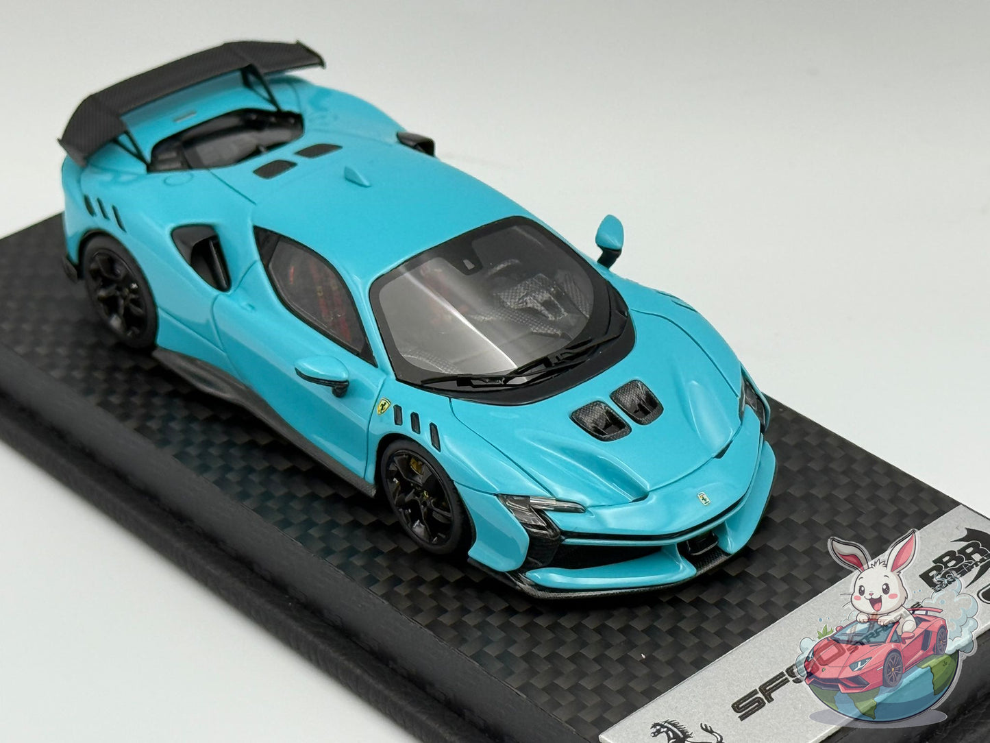 BBR 1:43 Ferrari SF90 XX Stradale (Baby Blue)