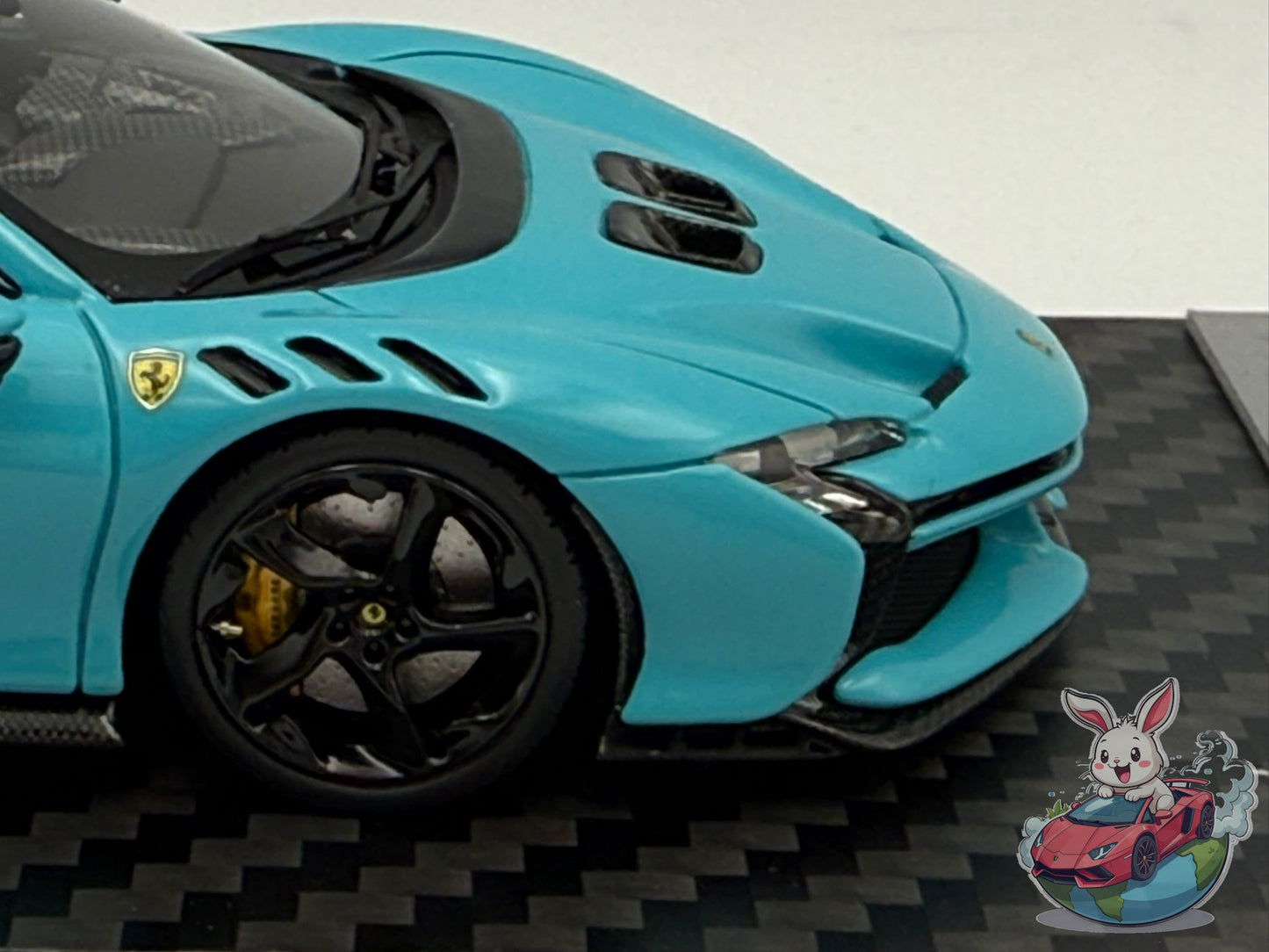BBR 1:43 Ferrari SF90 XX Stradale (Baby Blue)