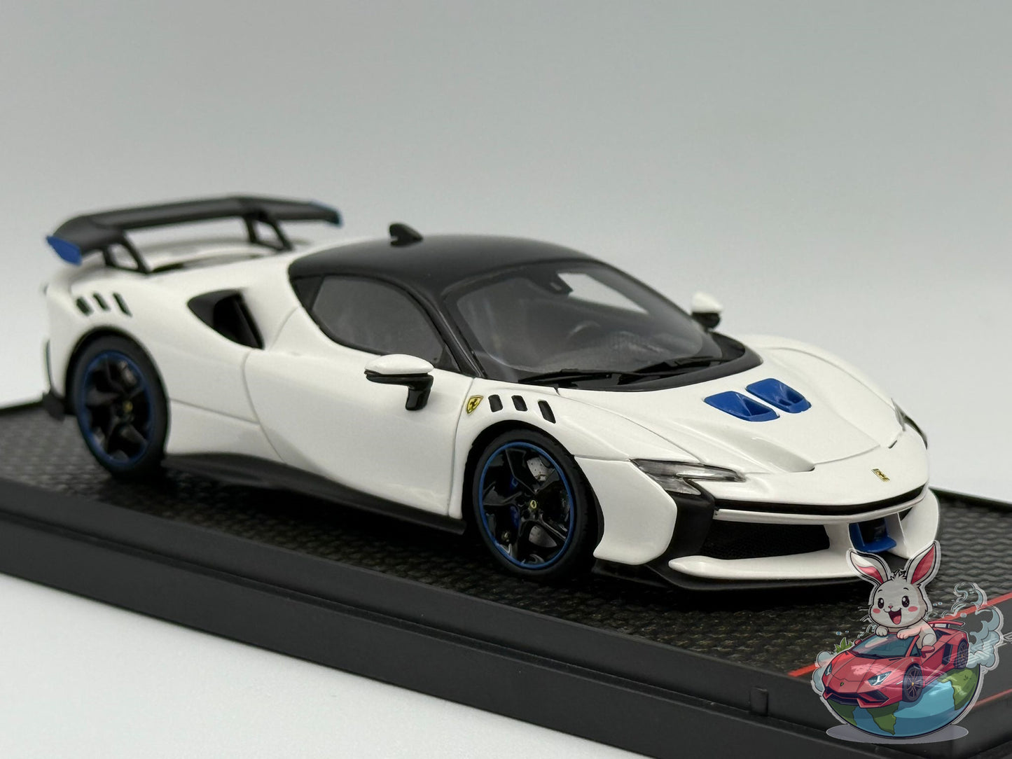 BBR 1:43 Ferrari SF90 XX Stradale (White Cervino)