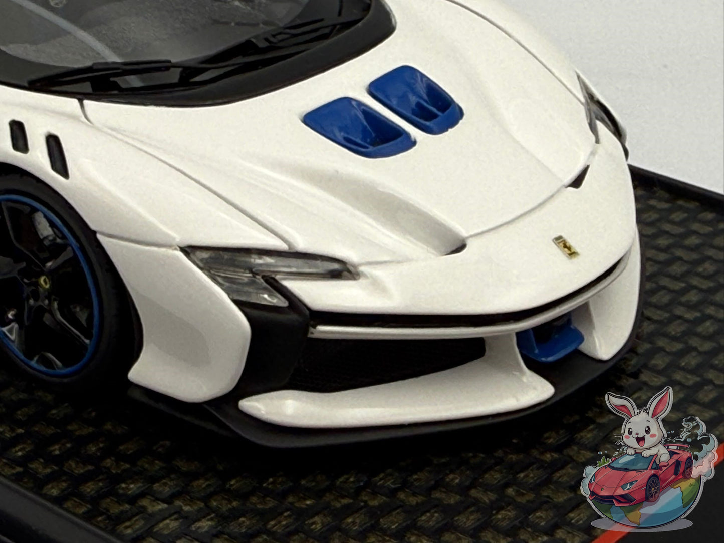 BBR 1:43 Ferrari SF90 XX Stradale (White Cervino)