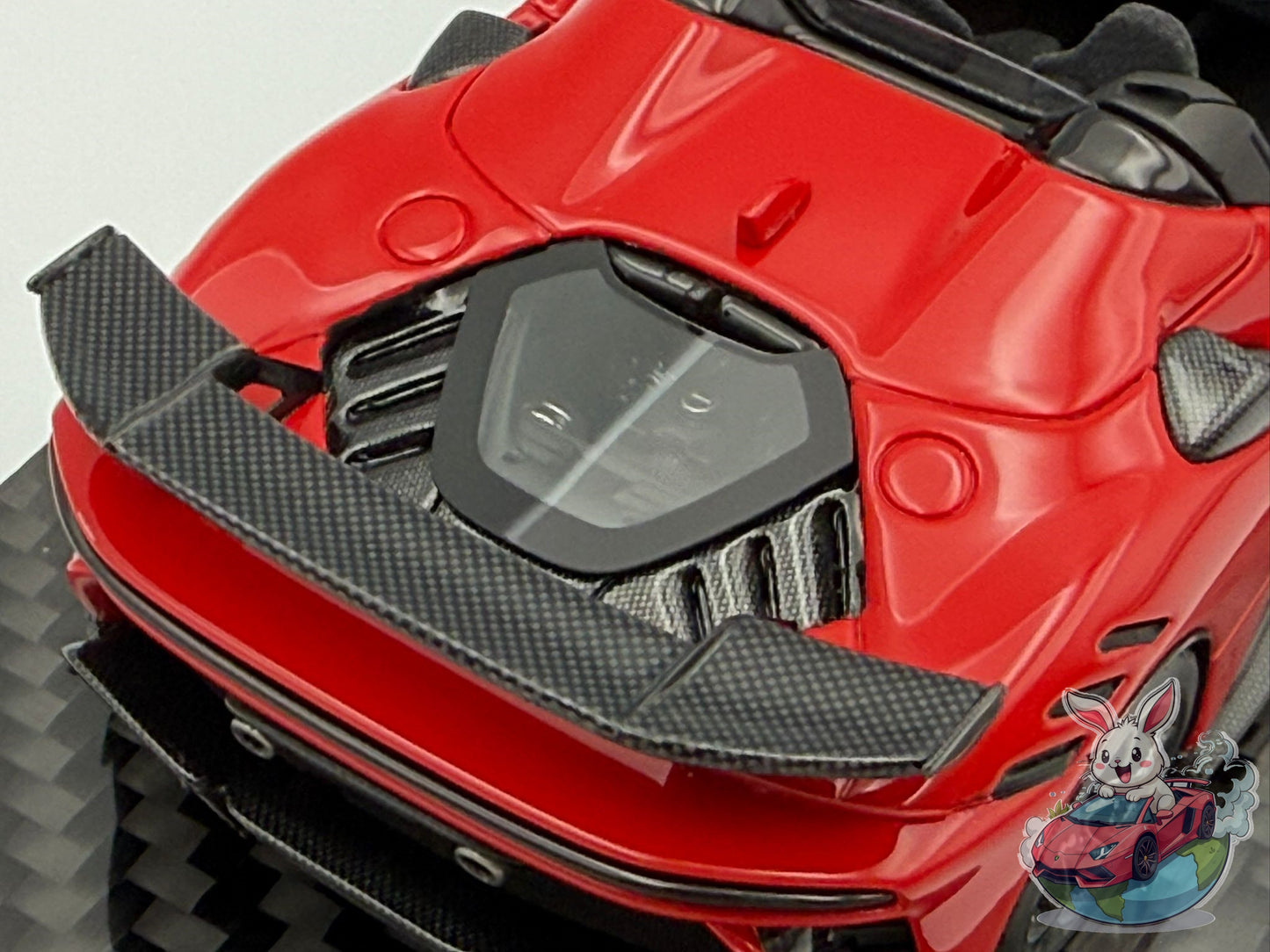 BBR 1:43 Ferrari SF90 XX Spider race n.16 (Rosso Corsa) - Carbon Base