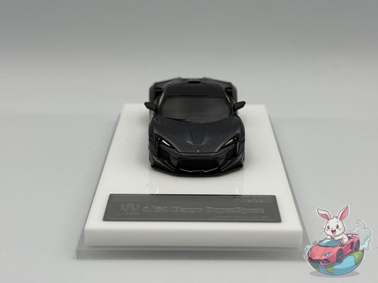 VMB 1:64 Fenyr Supersport (Silver Black + Matte Black)