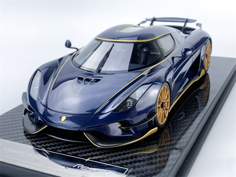 Frontiart 1:18 Koenigsegg Regera (Blue Carbon)