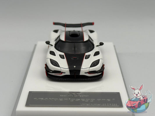 CAC x VMB 1:64 Koenigsegg One:1 (White)