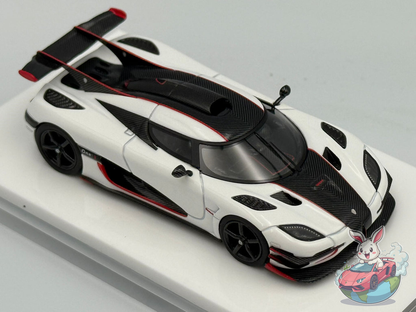 CAC x VMB 1:64 Koenigsegg One:1 (White)