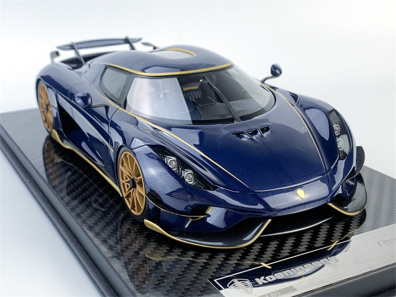 Frontiart 1:18 Koenigsegg Regera (Blue Carbon)