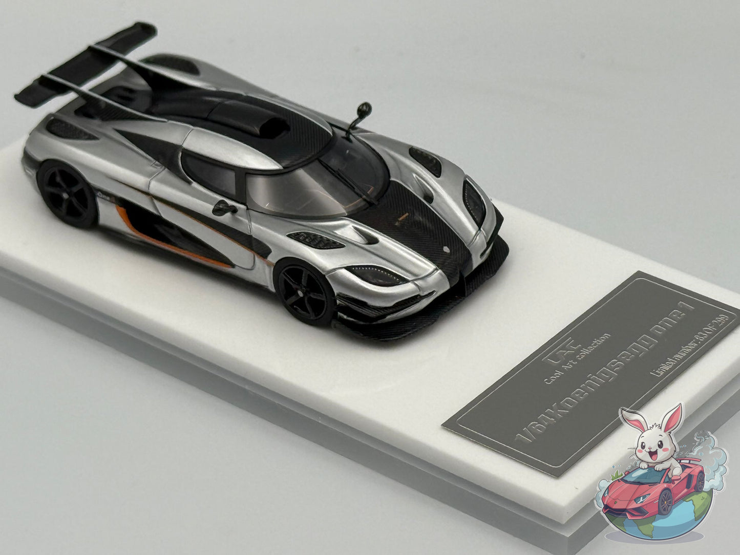 CAC X VMB 1:64 Koenigsegg One:1 Silver
