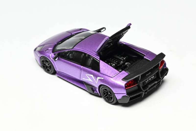 HRM 1:64 Lamborghini Murcielago LP670-4 SuperVeloce (Purple)