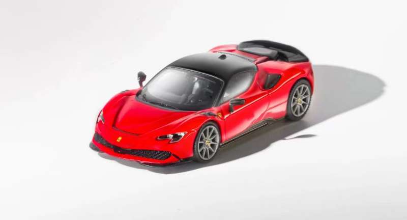PREORDER Stance Hunters 1:64 Ferrari SF90 Stradale (Rosso Corsa)