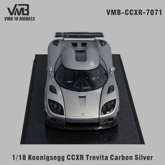 VMB 1:18 Koenigsegg CCX-R Trevita (Carbon Silver)