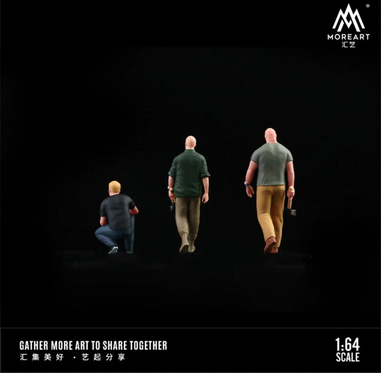 Moreart 1:64 Fast and Furious Doll D Set