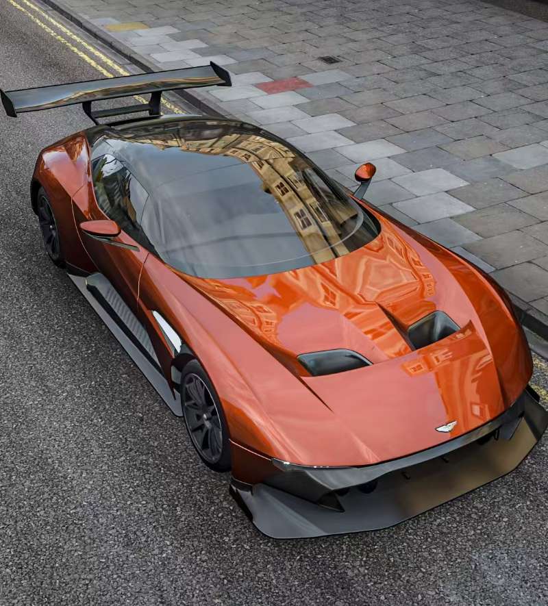 PREORDER Fine Works 1:64 Aston Martin Vulcan ‘Open Bonnet’