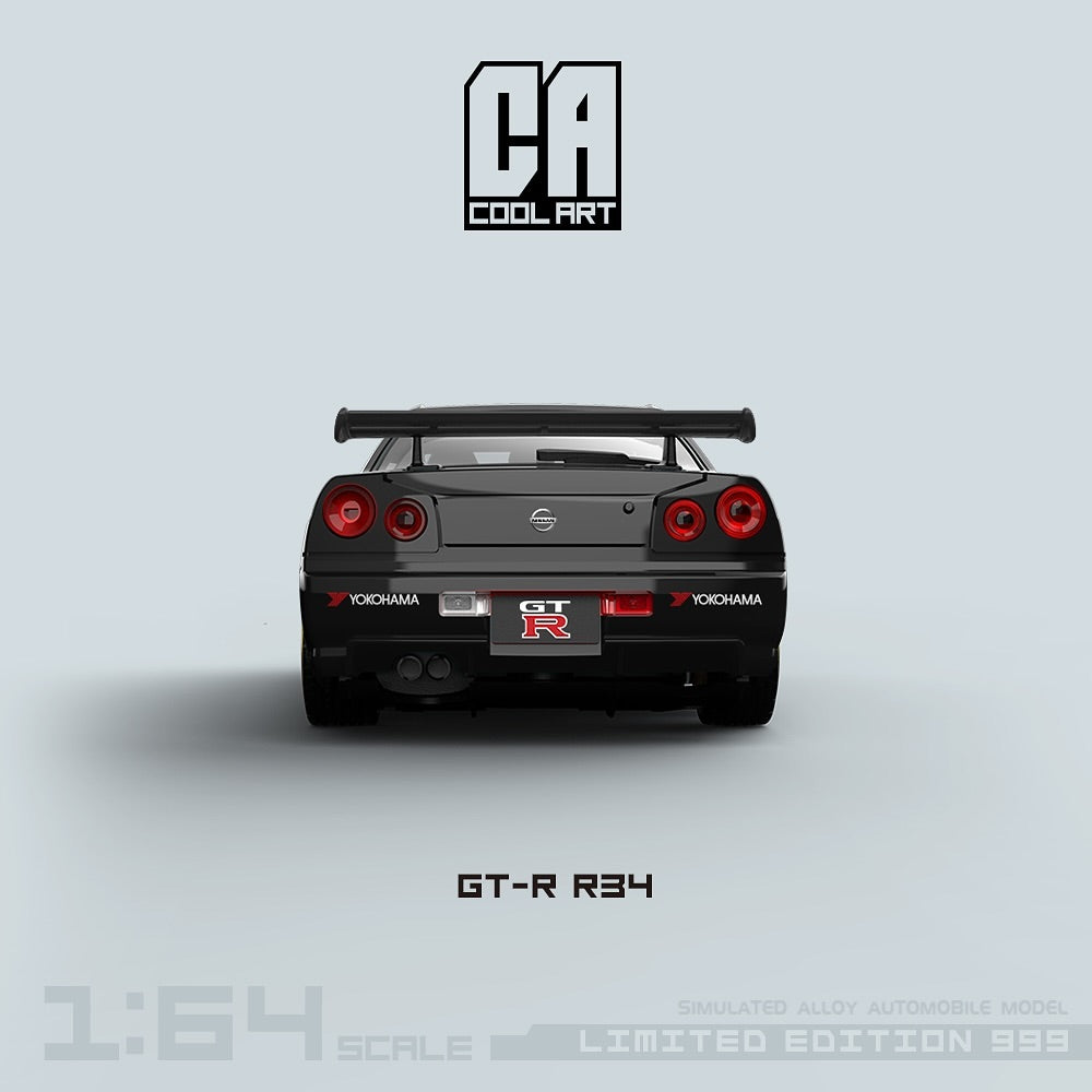 CoolArt 1:64 Nissan Skyline GT-R R34 HKS