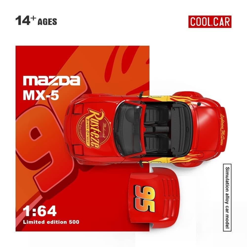 Cool Car 1:64 Mazda MX-5 ‘Lightning McQueen’