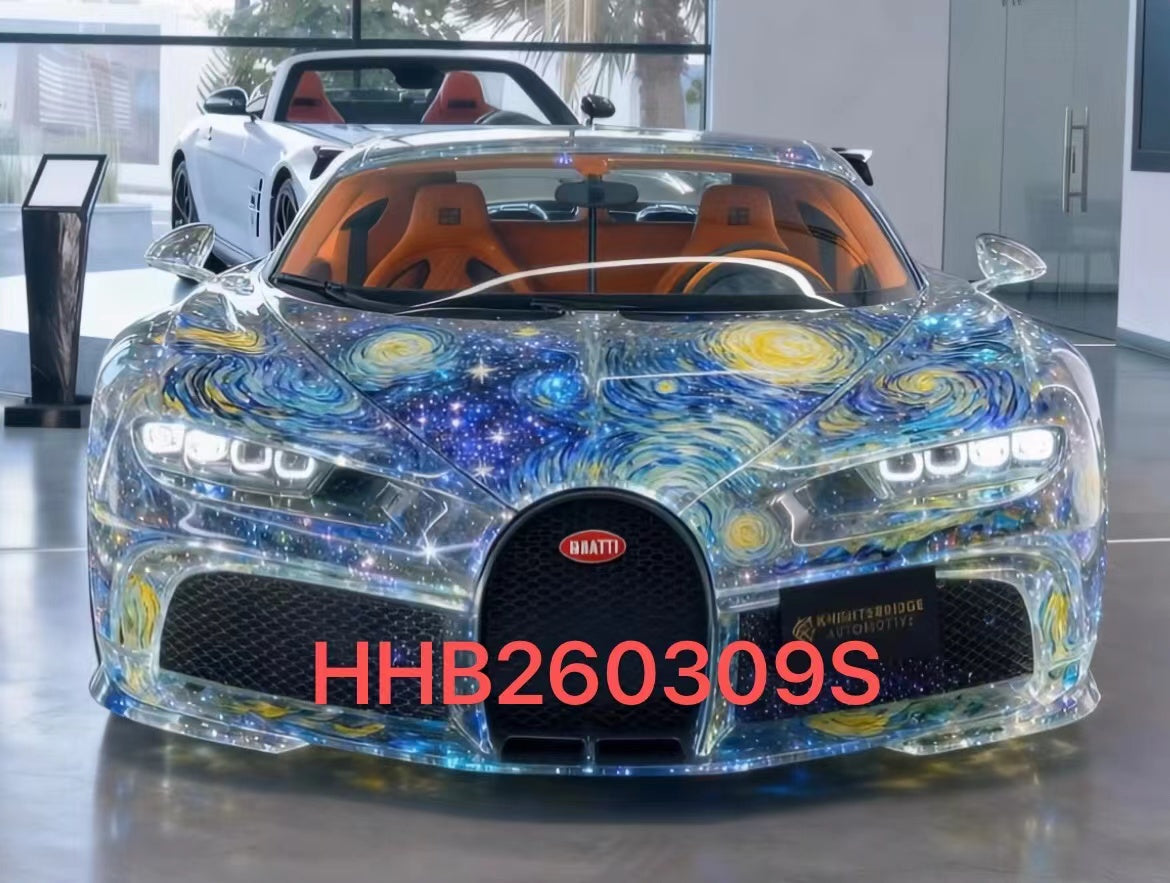 PREORDER Henson & Heaven 1:18 Bugatti Chiron Super Sport ‘Starry Night’