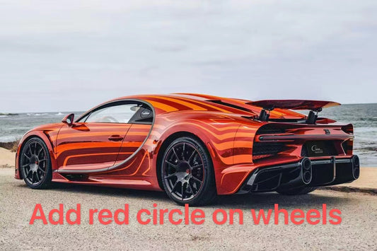 PREORDER Henson & Heaven 1:18 Bugatti Chiron Super Sport L’aura