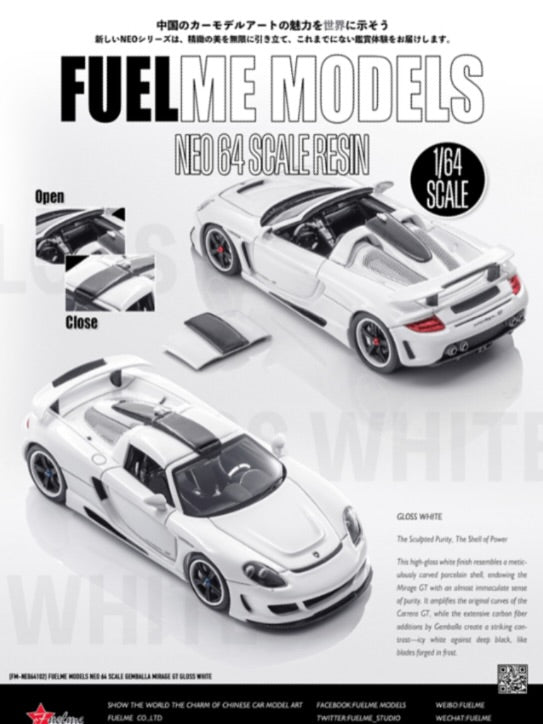 FuelMe Models 1:64 Gemballa Mirage GT